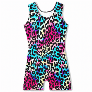 Great Fitting Gymnastics Leotards Print Swimsuit